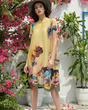 TASUVURE Multicoloured Flowerit Dress