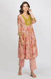 High end sequin flower tunic attire 