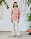 Designer bianca tired top