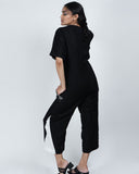 Black This or That jump suit By AT 44