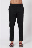JATIN MALIK Black silk Kurta set   