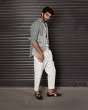 JATIN MALIK Jumbled Overshirt set