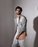 JATIN MALIK Jumbled Overshirt set