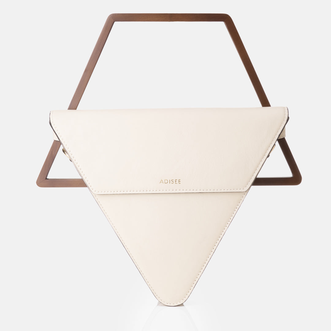 ADISEE  Jade, Ivory TOP HANDBLE BAG / CROSSBODY BAG